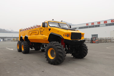 六驅沙漠旅游觀光車_6×6景區專用沙漠越野車_大型景區游玩班車_十堰沙漠車參數報價